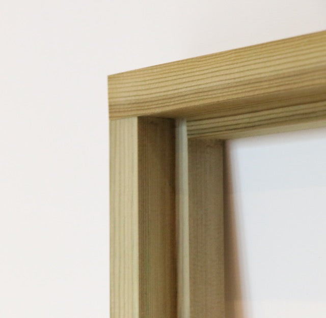 Fixed Timber Shed Window Frame