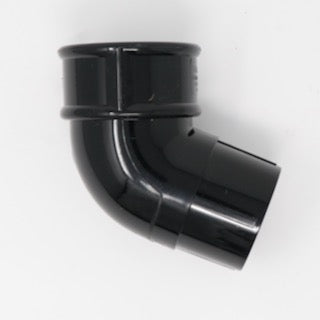 FloPlast uPVC 68mm Black offset bend