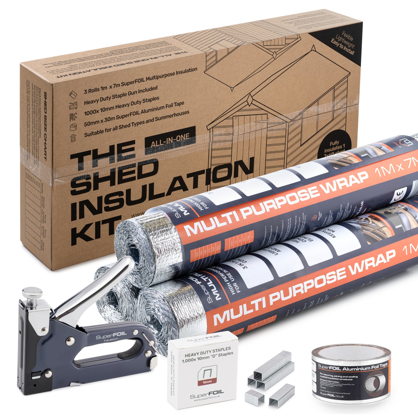 SuperFOIL Shed Insulation Kit