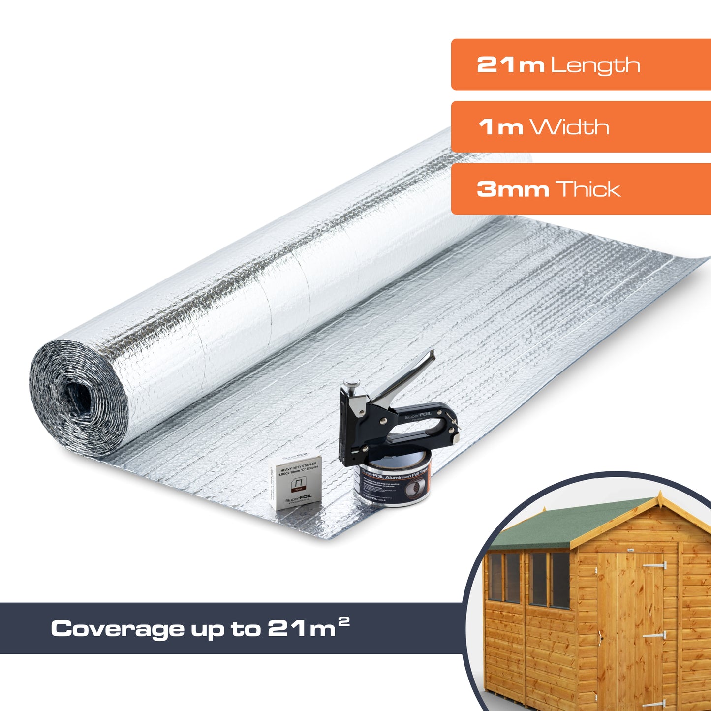 SuperFOIL Shed Insulation Kit